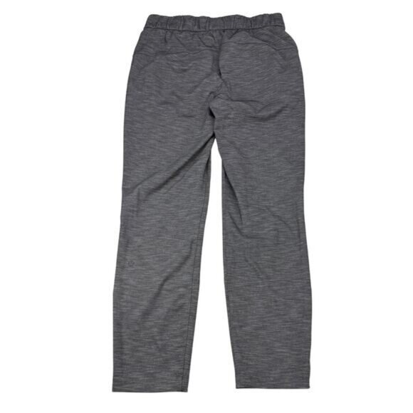 Lululemon On The Fly Pant (28") Luxtreme In Heathered Black Size 4 - Picture 7 of 8